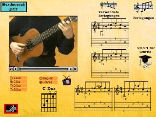 Hyperguitar - verkleinerter Bildschirm-Ausschnitt