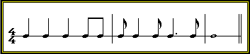 [Notenbeispiel] Rhythmus