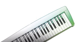 USB-Keyboard 49 große Tasten mit Anschlagdynamik, Pitch Bend- und Modulationsrad, Oktav-Schaltern u.v.m.